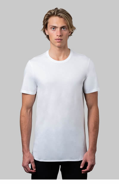 M15 Mens Long Curved Tee